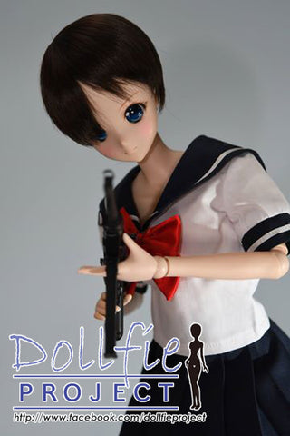 "Sailor school uniform and Machine gun" 2006 version set