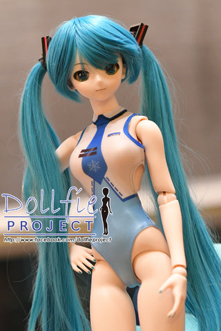 Snow Miku uniform style swimsuit