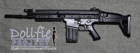 SCAR H Rifle model